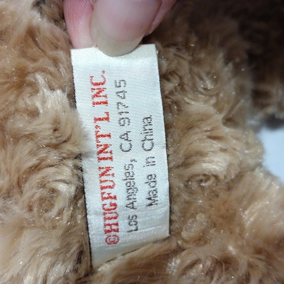 Hug Fun Intl plush bear 18" - Picture 7 of 8